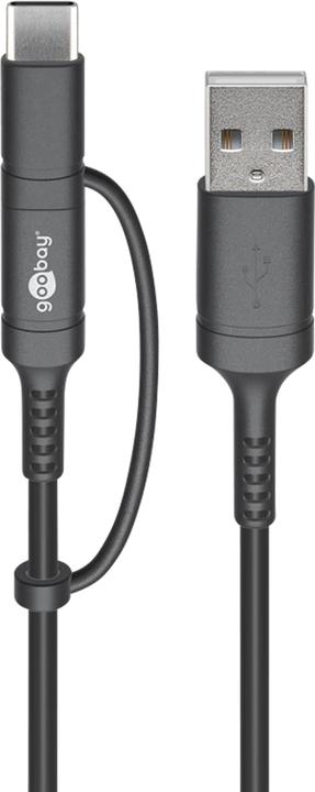 Immagine prodotto Goobay Cavo di ricarica e sincronizzazione (1 m, USB 2.0)