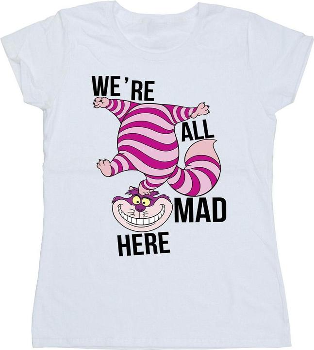 Disney Alice In Wonderland All Mad Here TShirt (M)