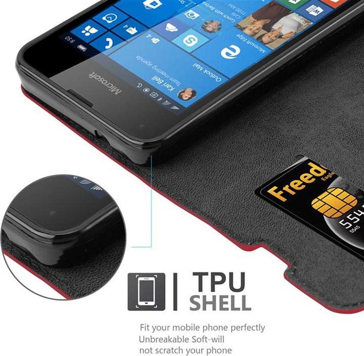 Immagine prodotto Cadorabo Copertina magnetica invisibile del libro (Microsoft Lumia 550)