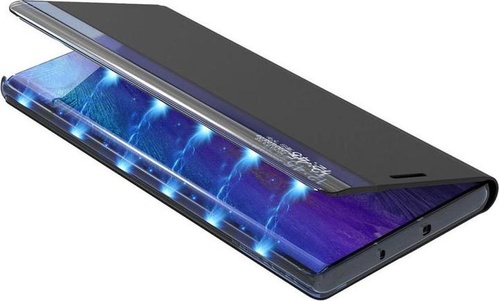 Produktbild Hurtel Neues Sleep View Case mit Klappe und Ständer für Samsung Galaxy A35 – blau (Samsung Galaxy A35)