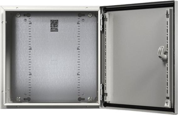 Image du produit Rittal AX 1281.000 Armoire électrique 800 x 1200 x 400 Tôle d'acier Gris clair (RAL 7035) 1pc.