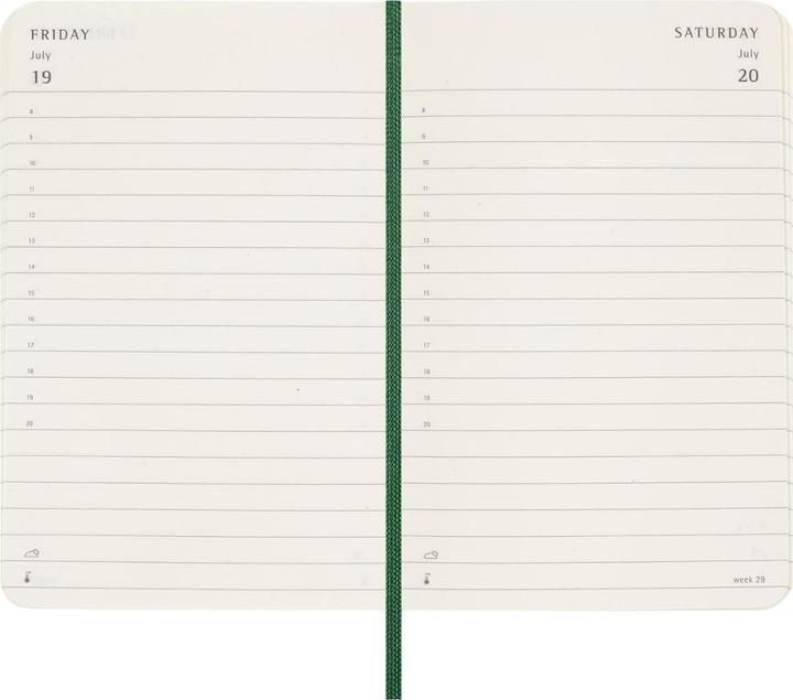 Nutritional values and ingredients Moleskine 12M Daily L Planner (21 x 13 cm)