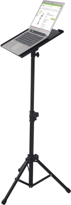 Immagine prodotto Techly treppiede per notebook o proiettore nero altezza regolabile 70-120cm ripiano 40x30cm carico