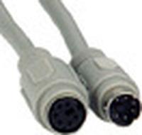 Immagine prodotto Maxxtro Prolunga per tastiera PS/2: 1,8m grigio (1.80 m, PS/2)