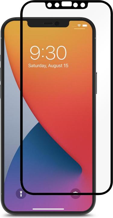 Produktbild Moshi iVisor AG Anti-glare Screen Protector for iPhone 12 Pro Max (Clear/Matte) - Black (1 Stück, Apple iPhone 12 Pro Max)