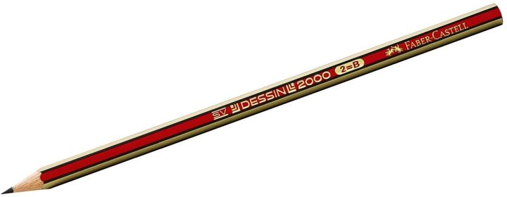 Produktbild Faber-Castell Bleistift Dessin 2000 2=B (B, 1 x)