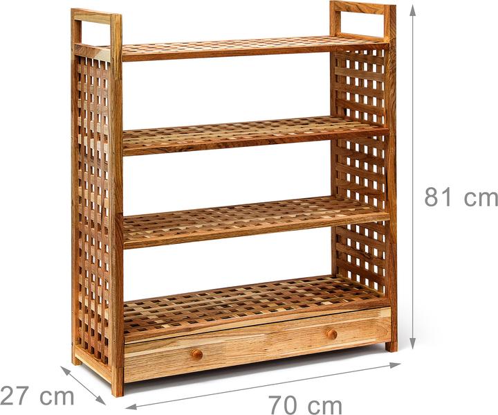 Productafbeelding Relaxdays Schoenenrek (70 x 27 x 81 cm)