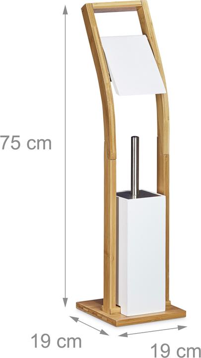 Actual product image Relaxdays WC set