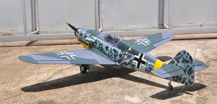 Actual product image Black Horse Messerschmitt Bf-109 ( ME-109 ) 2255mm ARF Warbird (BH188) (Warbird)
