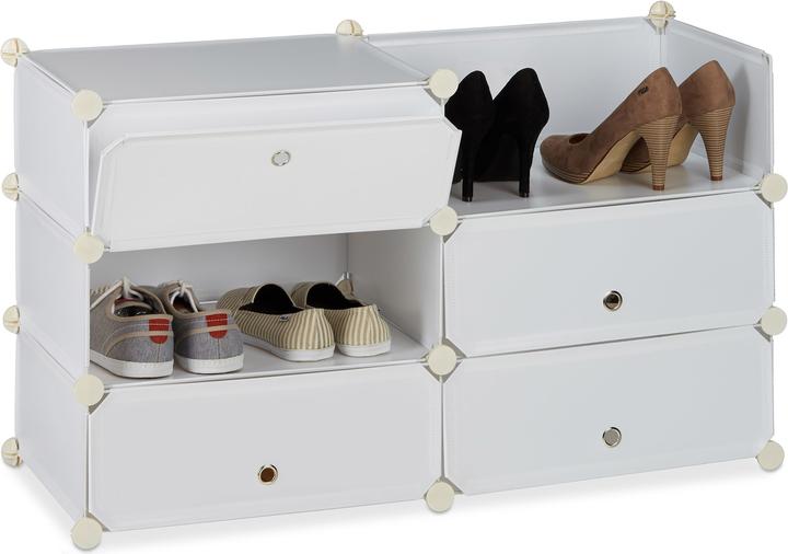 Actual product image Relaxdays Shoe cabinet (49 x 37 x 107 cm)