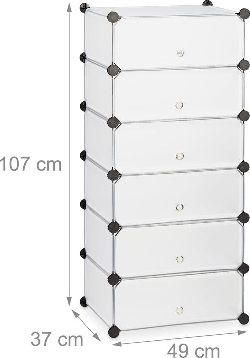 Actual product image Relaxdays Stan (49 x 37 x 107 cm)
