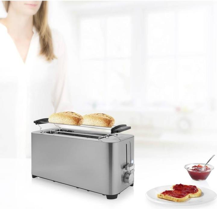 Actual product image Princess 142402 Steel toaster 2 Long slot - 7 adjustable levels - 1400 W (EU plug)