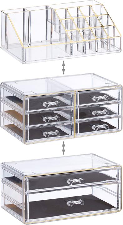 Produktbild Relaxdays Makeup Organizer