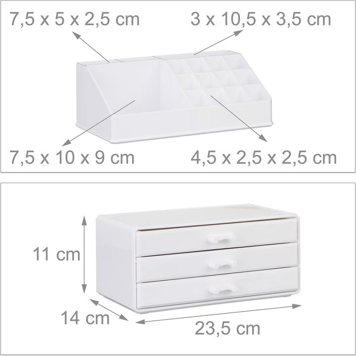 Productafbeelding Relaxdays Make-up organisator