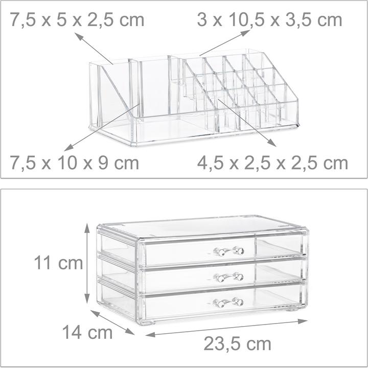 Immagine prodotto Relaxdays Organizer make-up