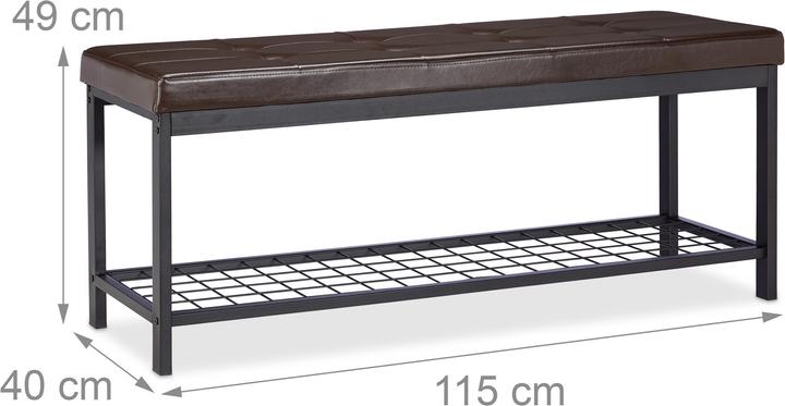 Immagine prodotto Relaxdays Cal (115 x 40 x 49 cm)
