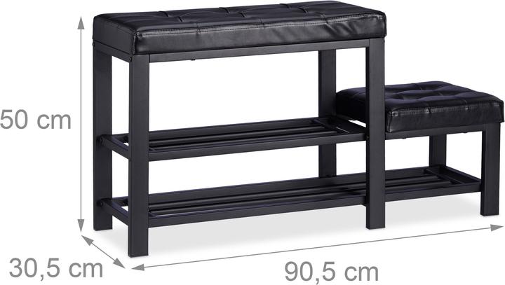Immagine prodotto Relaxdays Cal (90,5 x 30,5 x 50 cm)