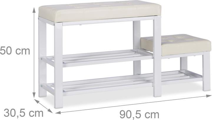 Immagine prodotto Relaxdays Cal (90,5 x 30,5 x 50 cm)
