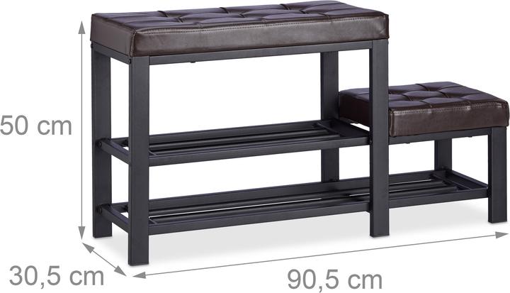 Immagine prodotto Relaxdays Cal (90,5 x 30,5 x 50 cm)