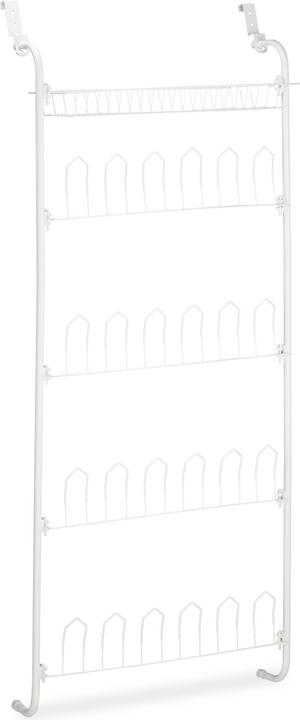 Relaxdays Scarpiera ingresso da appendere (60 x 19 x 144 cm)