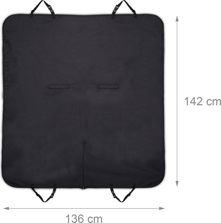 Actual product image Relaxdays Protective Car Seat Cover for Dogs (Dog)
