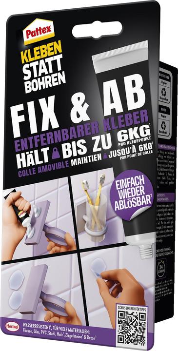 Produktbild Pattex Fix & Ab (80 g, 44 ml)