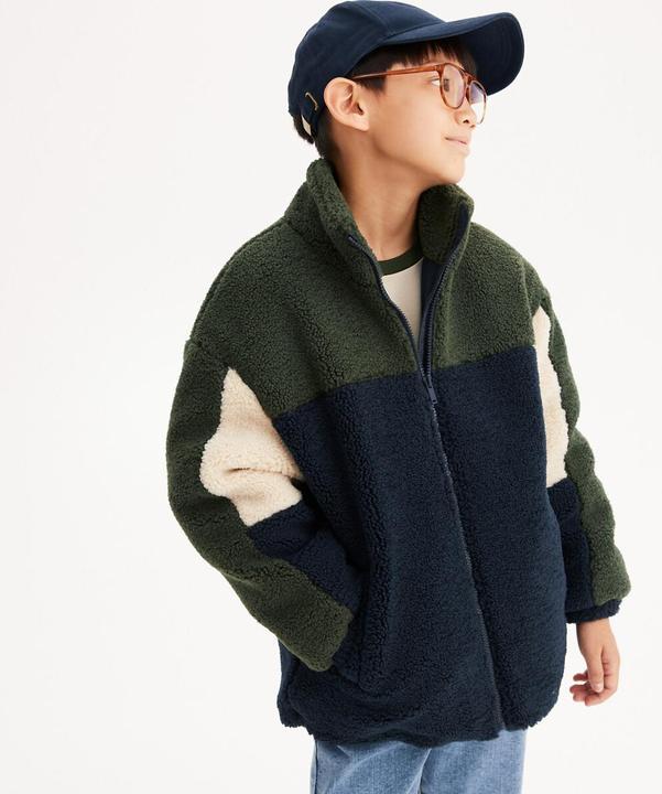Immagine prodotto La Redoute Collections Sherpa-Jacke mit Reissverschluss und Stehkragen (110)