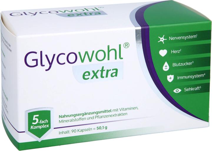 Glycowohl extra Kaps (90 Stück, Kapseln, 90 g)