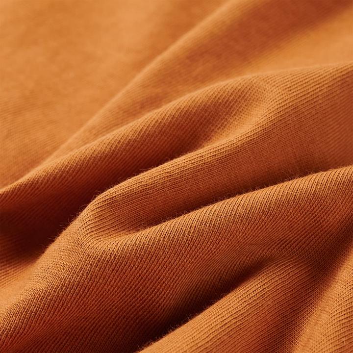 Immagine prodotto VidaXL Camicia da bambino a maniche lunghe ocra scuro 92,Materiale: 100 (92)
