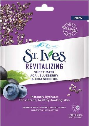 St. Ives St Ives Revitalisierende Acai-, Blaubeer- und Chiasamenöl-Maske 23ml (23 ml)
