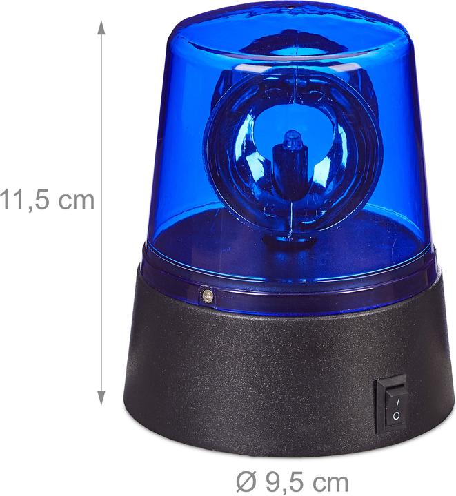Actual product image Relaxdays Blue Strobe Light (0.10 m)