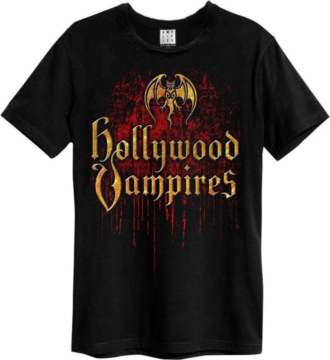 Amplified Bat Blood Tshirt Logo