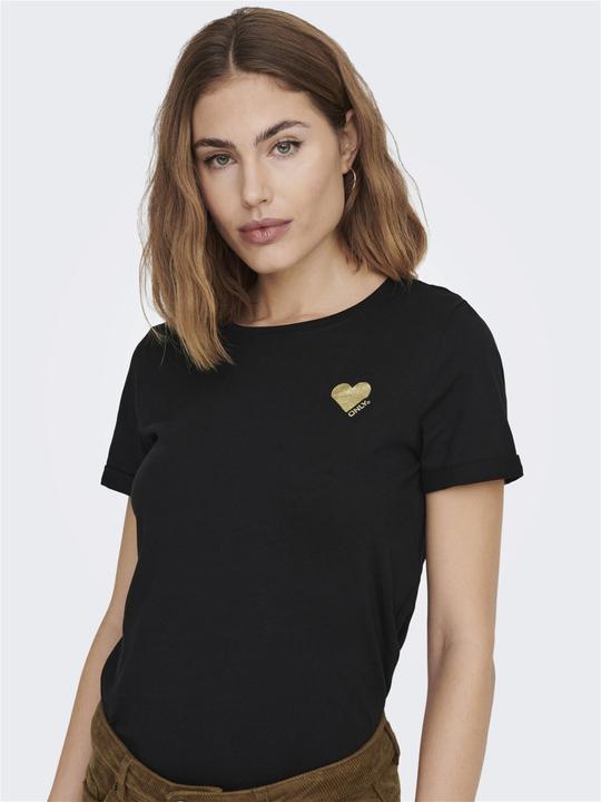 Actual product image Only Heart print top (XS)