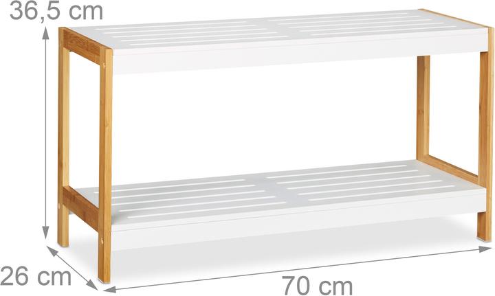 Produktbild Relaxdays Baylee (70 x 26 x 36.5 cm)