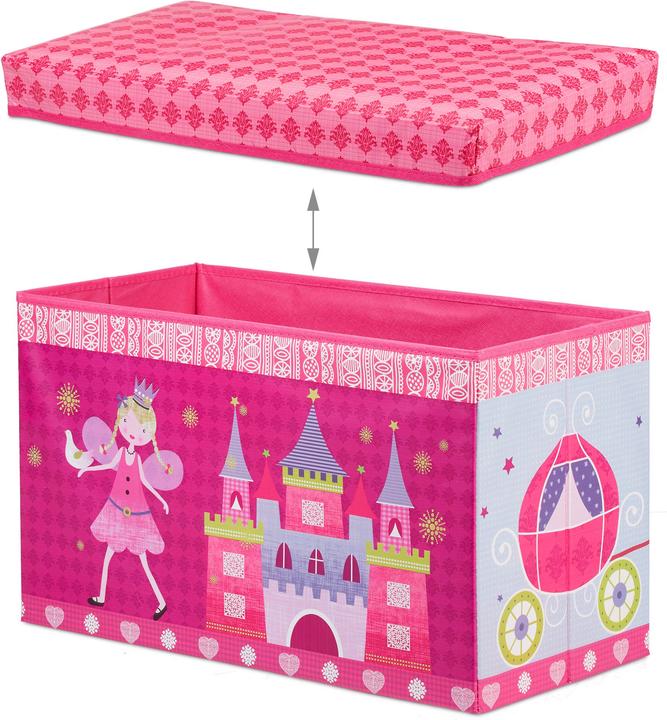 Immagine prodotto Relaxdays Pouf contenitore per bambini