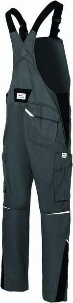 Produktbild Kübler Latzhose ICONIQ cotton anthrazit/schwarz Form 3140 Grösse 50 (50)