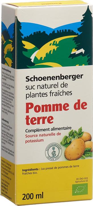 Image du produit Schönenberger Pomme de terre suc naturel de plantes fraîches Bio sirop (1 pièce(s), Liquide, 429 g)
