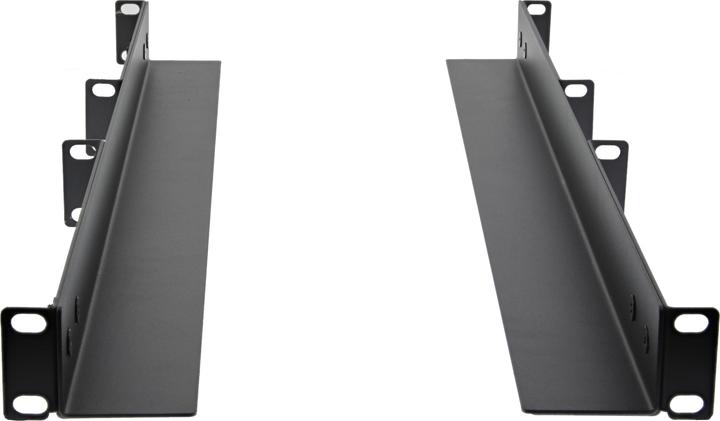Actual product image Deltaco Adjustable L-profile for racks, 609 mm, 80-100 deep