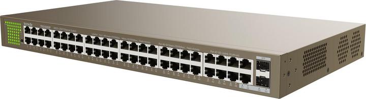 Produktbild Tenda TEG1050F network switch Unmanaged Gigabit Ethernet (10/100/1000) Grey (50 Ports)