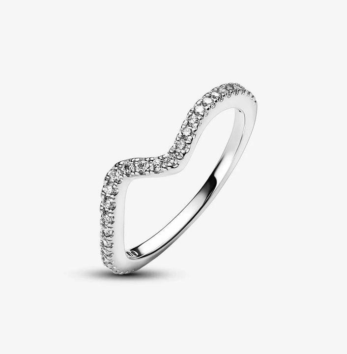Immagine prodotto Pandora Anello con onda scintillante (56, 925 Argento)