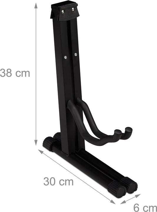 Image du produit Relaxdays Support guitare, pliable (Guitare, Guitare électrique, Basse électrique)
