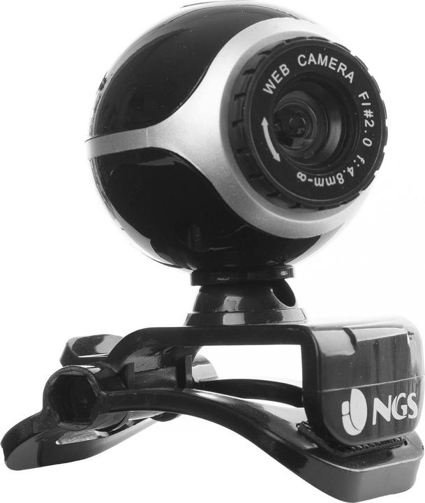 NGS XpressCam300 - 5 MP - 8 MP - USB 2.0 - Black - Silver - CMOS - 180 g (5 Mpx)