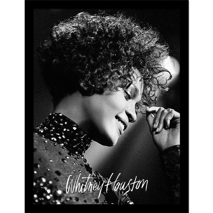 Produktbild Whitney Houston Gerahmtes Poster Foto (40 x 30 cm)