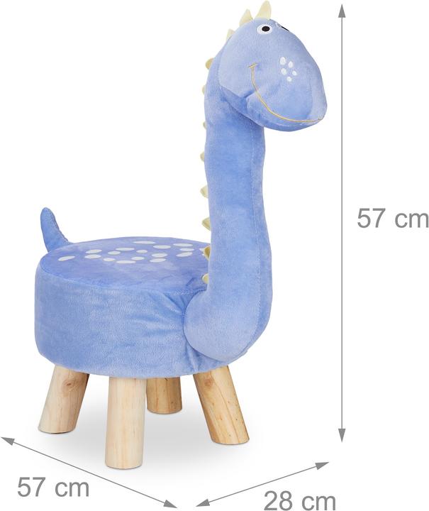 Actual product image Relaxdays Animal Children's Stool (Child seating group)