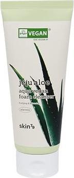 Skin79 Jeju Aloe Aqua Vegan Foam Cleanser Tägliche Pflege für alle Hauttypen Entfernt Unreinheiten und (Schaum, 150 ml)