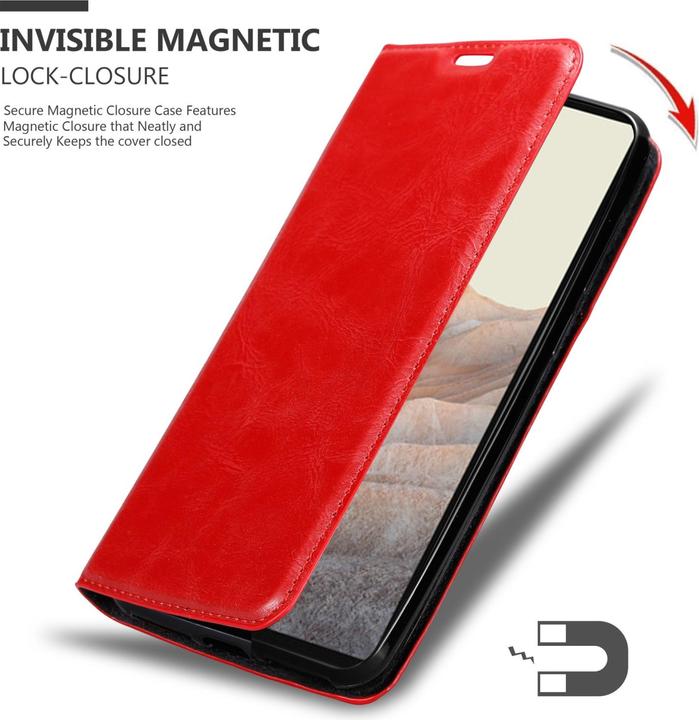 Actual product image Cadorabo Book Invis. Magnet sleeve (Google Pixel 6a)