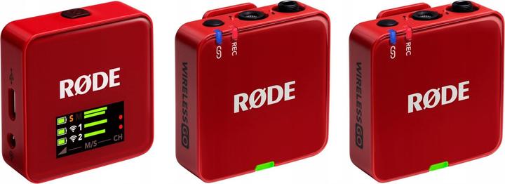 RØDE Wireless GO Red (Gen 3)