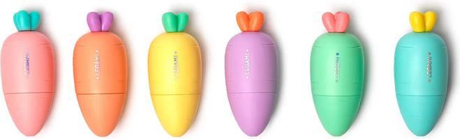 Produktbild Legami Carrot (Pink, Gelb, Violett, Grün, Orange, Hellblau, 6 x)
