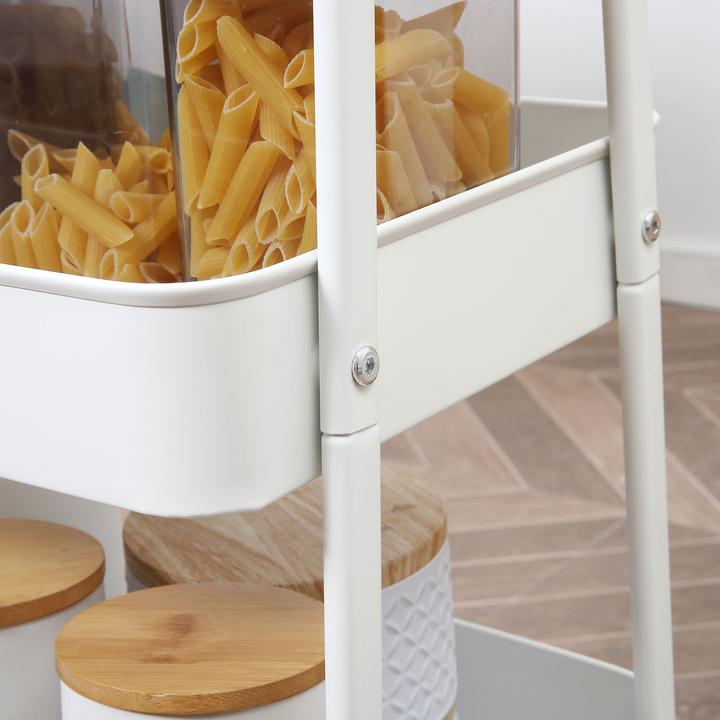 Produktbild Homcom Küchenwagen mit 4 Universalräder
