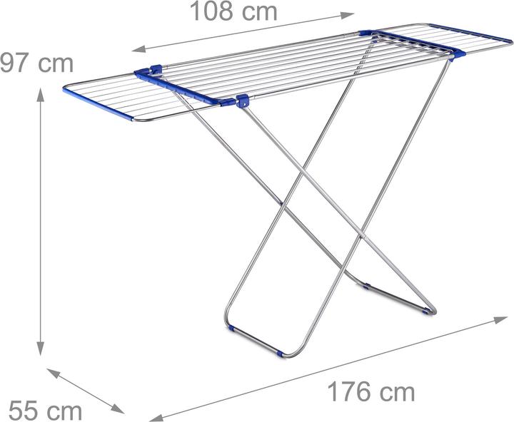 Actual product image Relaxdays Laundry rack (13.60 m)